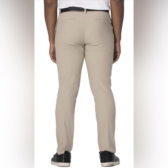 NEW Khaki Chef Works Men's Chino Poly Stretch Pant 42/32 - Picture 2 of 6